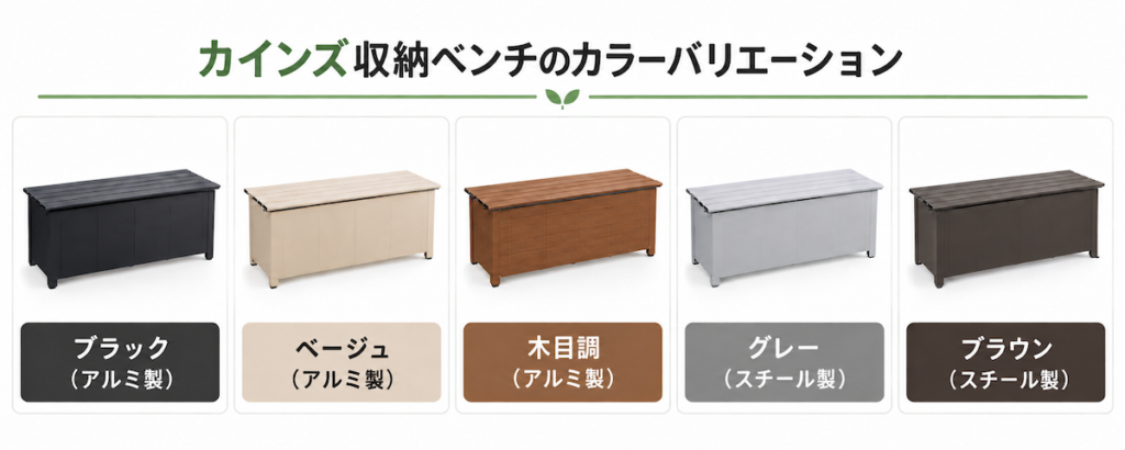 ベンチストッカー(収納ベンチ)おすすめ7選|あなたに合う収納庫はどれ?カインズ