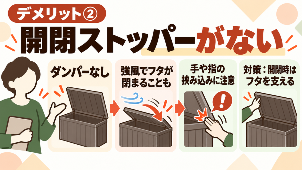 【購入者の本音】KETER COMFY(ケターコンフィ)の良い口コミ・悪い口コミ_デメリット
